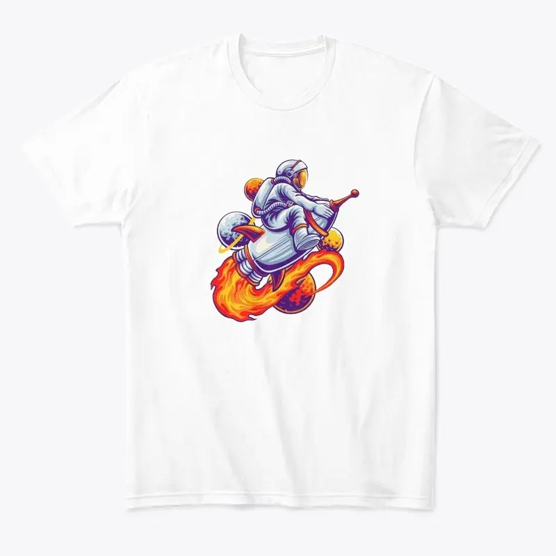 Astronaut Design Premium t-shirt