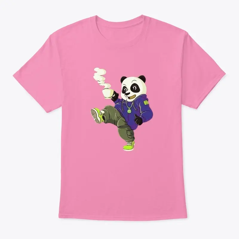 Cute Panda Design T-shirt