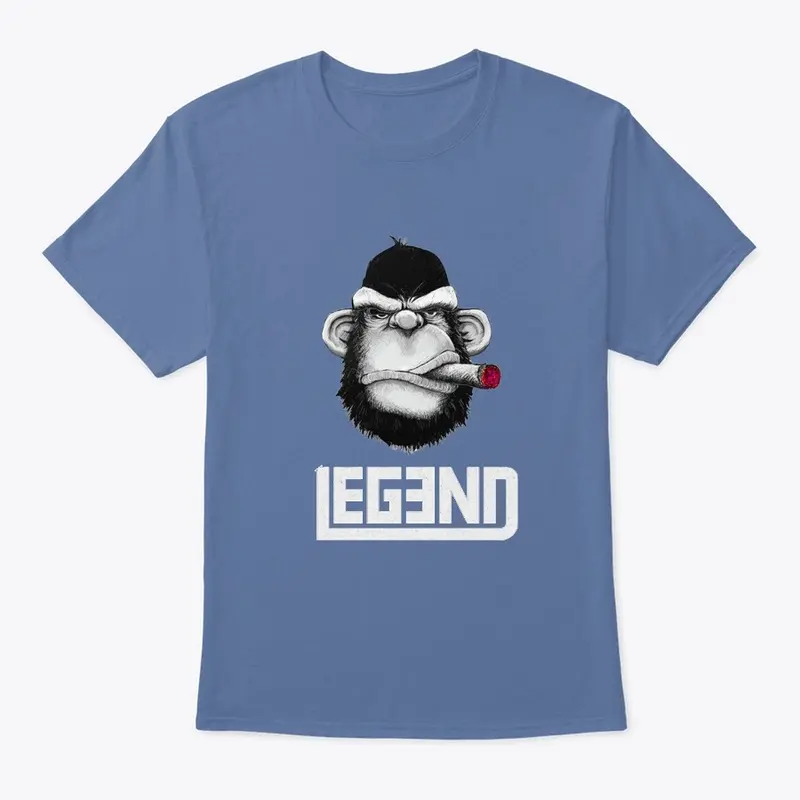 Legend Monkey Design T-Shirt