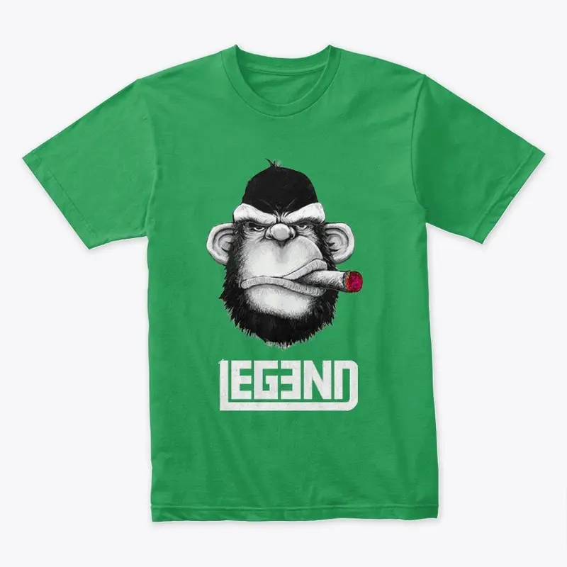 Legend Monkey Design T-Shirt