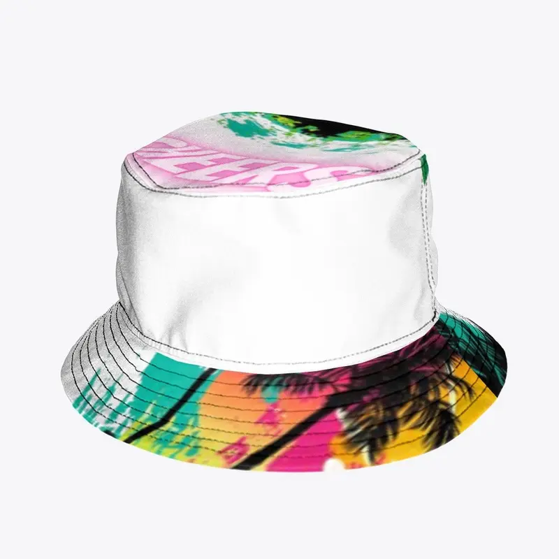 Colourful Beach Scene Printed Product